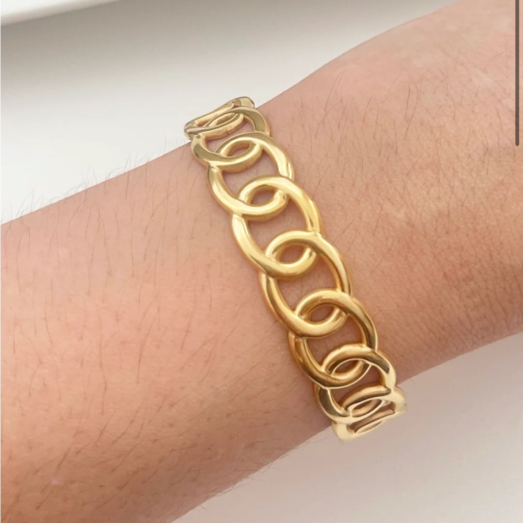 Oval Link Bangle